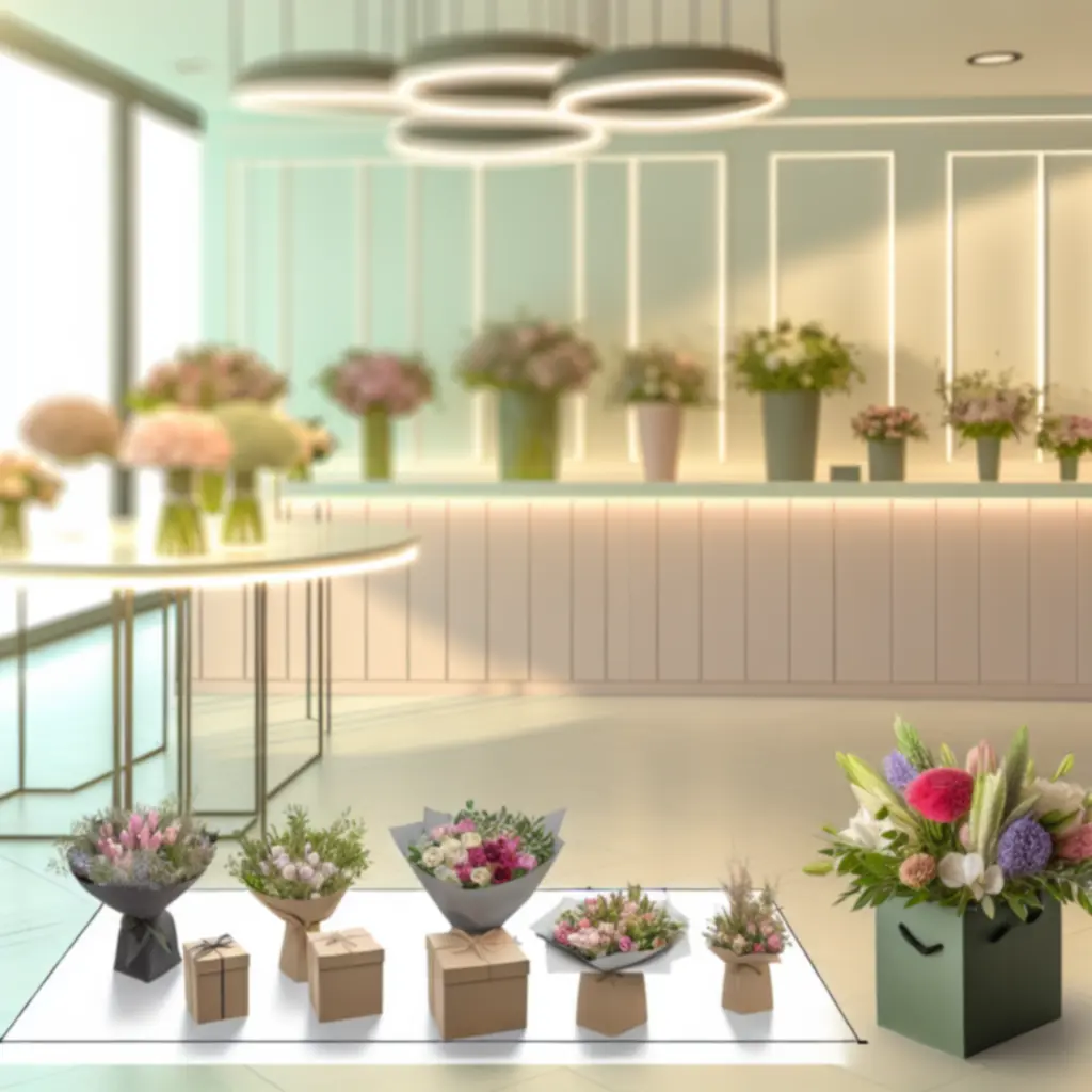 Elegáns virágajándék-összeállítás a Flower Bloom Shoop kínálatából