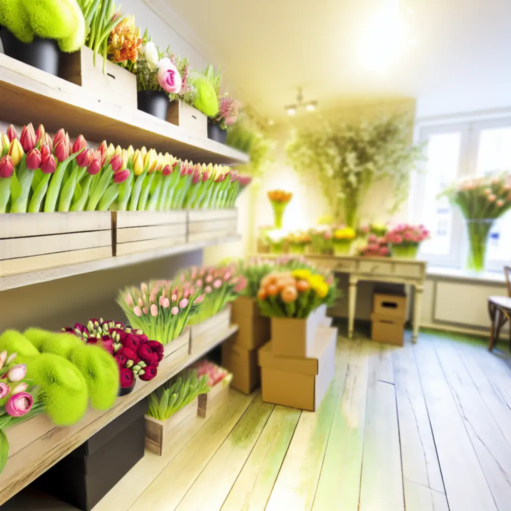 Tavaszi virágcsokor-kiállítás tulipánnal, nárcisszal és jácinttal